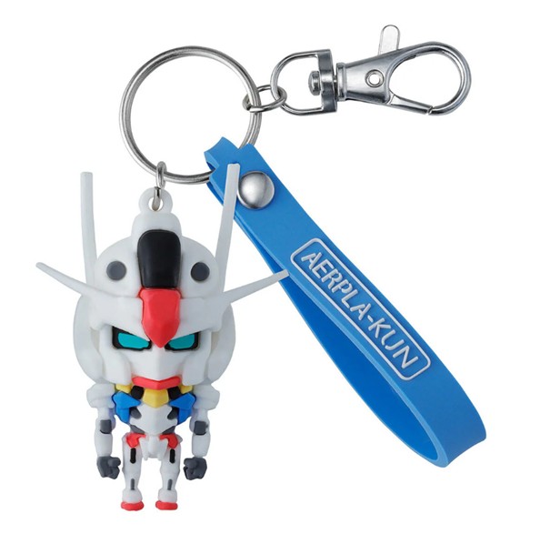 AERPLA-KUN - 3D RUBBER MASCOT KEYCHAIN 4 AERPLA-KUN - 3D RUBBER MASCOT KEYCHAIN – Image 4